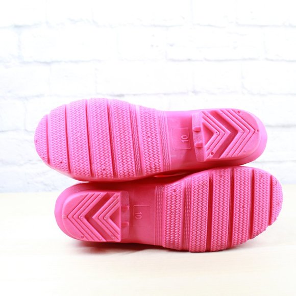 ITASCA Pink Rubber Knee High Rain Gardening Boots - Picture 8 of 8